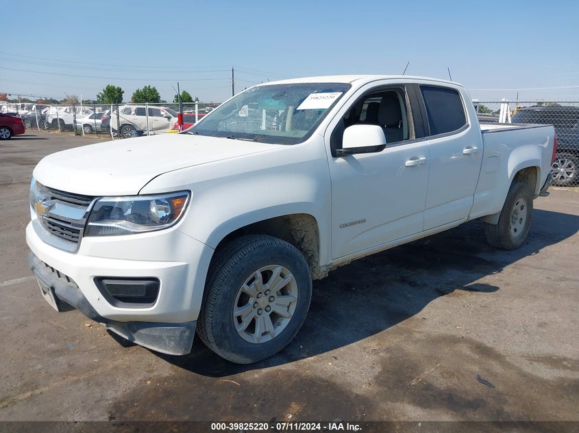 VIN 1GCGSCEN4J1137937 2018 CHEVROLET COLORADO LT