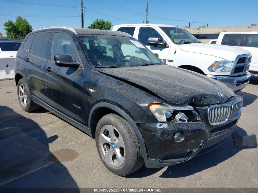 2011 BMW X3 xDrive28I VIN: 5UXWX5C52BL702718 Lot: 39825229