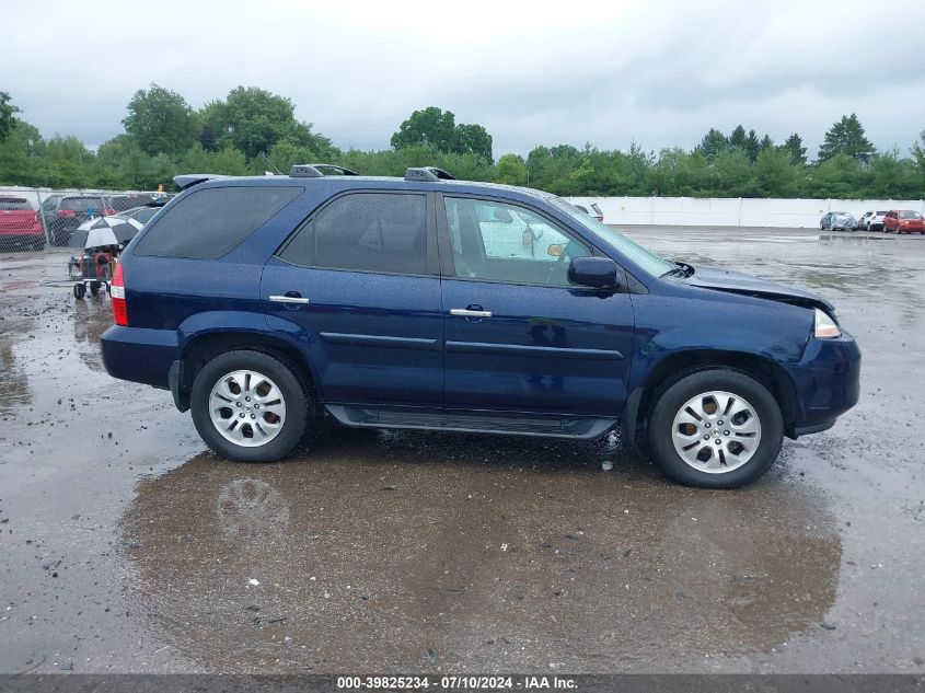 2003 Acura Mdx VIN: 2HNYD18993H520675 Lot: 39825234