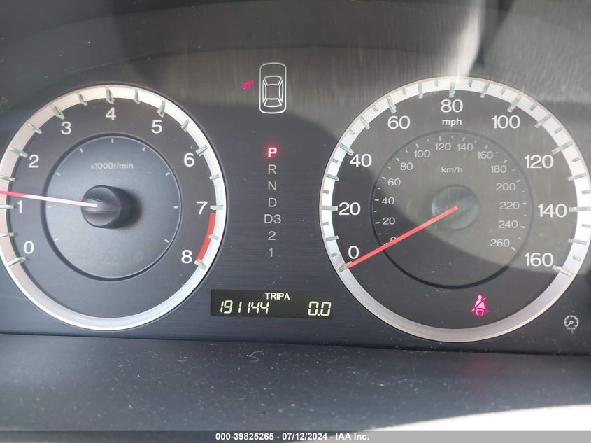 2009 Honda Accord 2.4 Ex-L VIN: 1HGCS12859A019751 Lot: 39825265