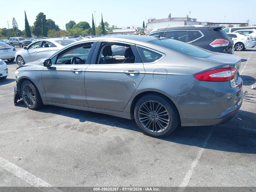 2014 Ford Fusion Se VIN: 3FA6P0HD4ER329794 Lot: 39825267