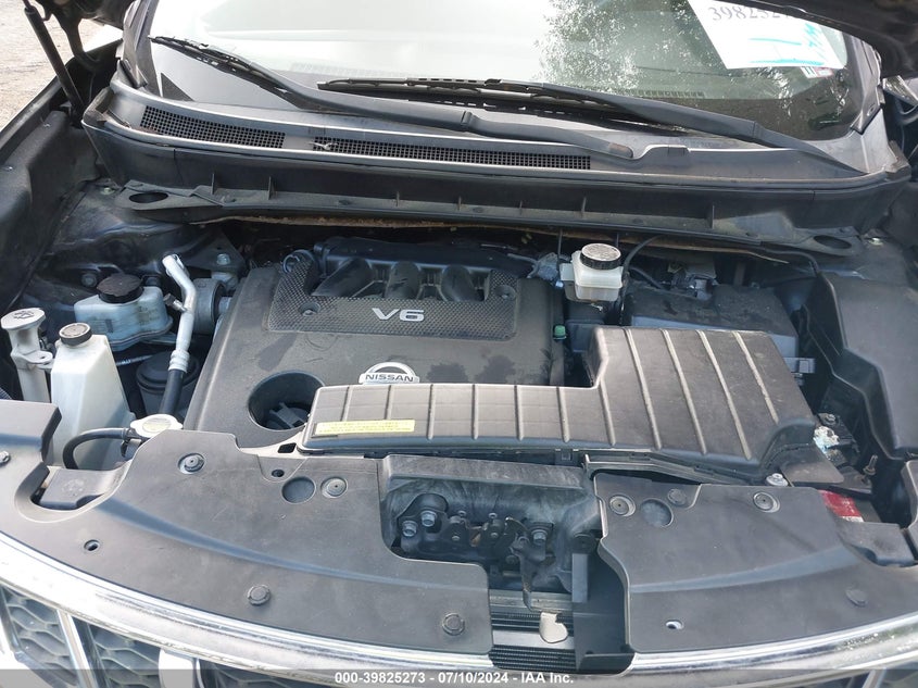 2012 Nissan Murano S VIN: JN8AZ1MU6CW111106 Lot: 39825273