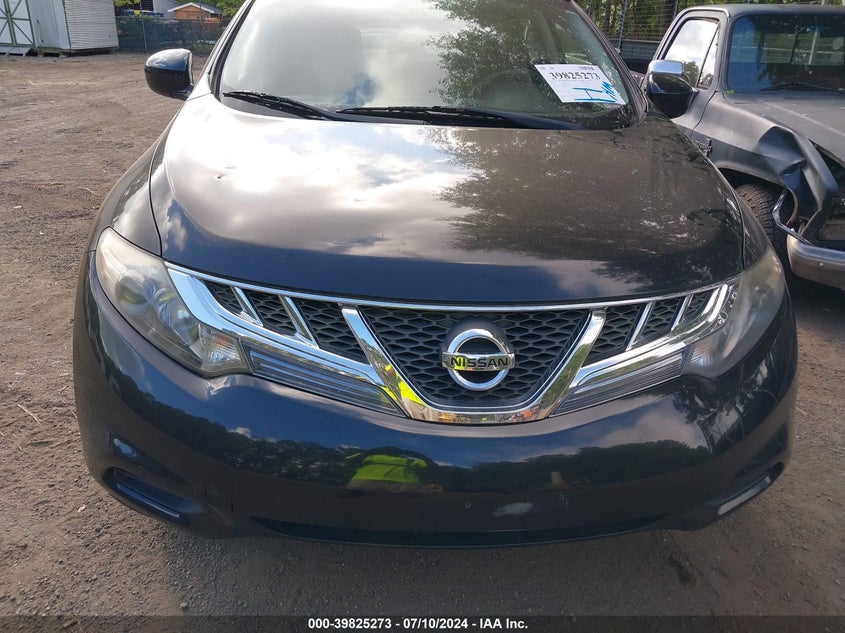 2012 Nissan Murano S VIN: JN8AZ1MU6CW111106 Lot: 39825273