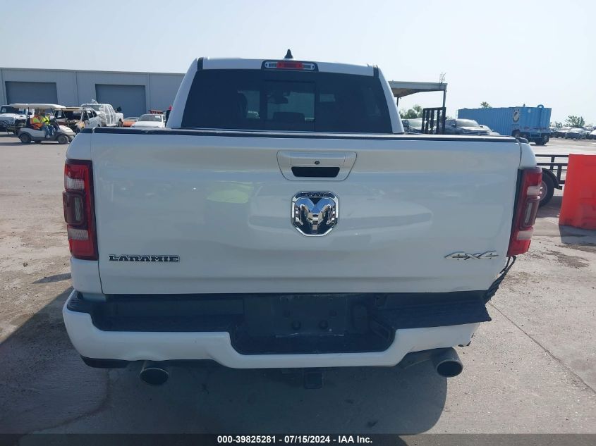 2020 Ram 1500 Laramie 4X4 5'7 Box VIN: 1C6SRFJT9LN397524 Lot: 39825281