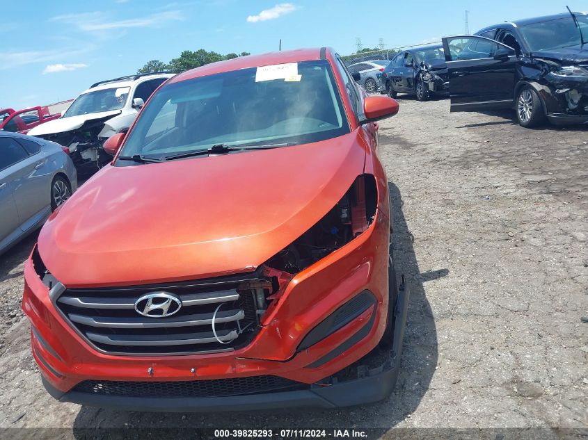 2016 Hyundai Tucson Se VIN: KM8J23A46GU041166 Lot: 39825293