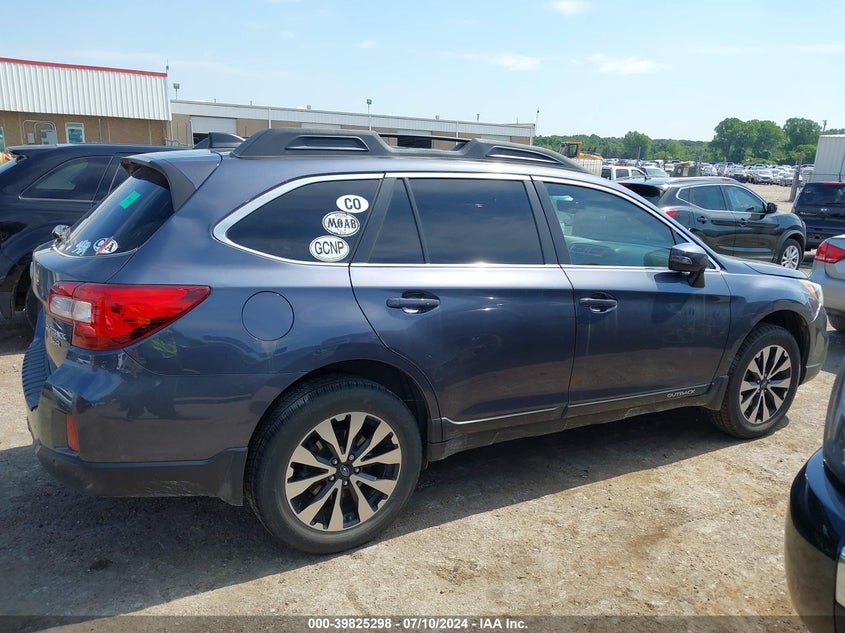 VIN 4S4BSENC5H3237057 2017 SUBARU OUTBACK 3.6R LIMITED