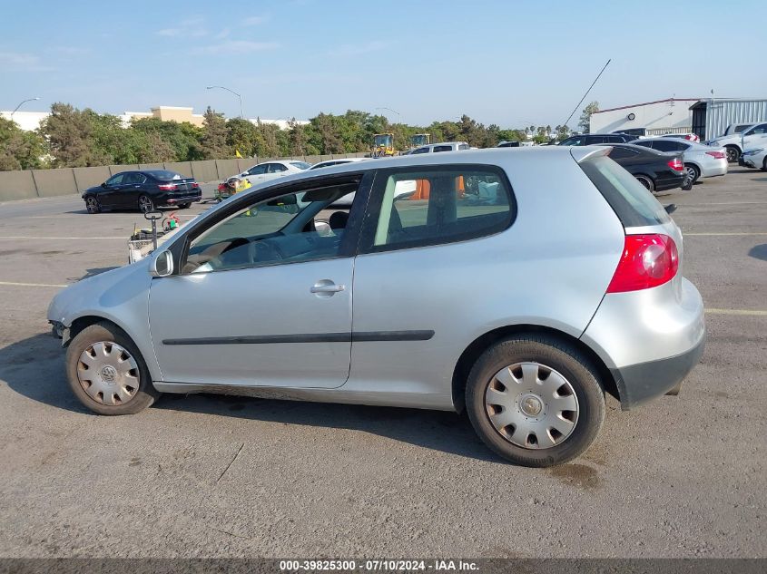 2008 Volkswagen Rabbit S VIN: WVWAB71K98W096968 Lot: 39825300