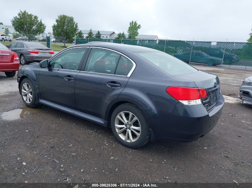 2013 Subaru Legacy 2.5I Premium VIN: 4S3BMBC61D3024563 Lot: 39825306