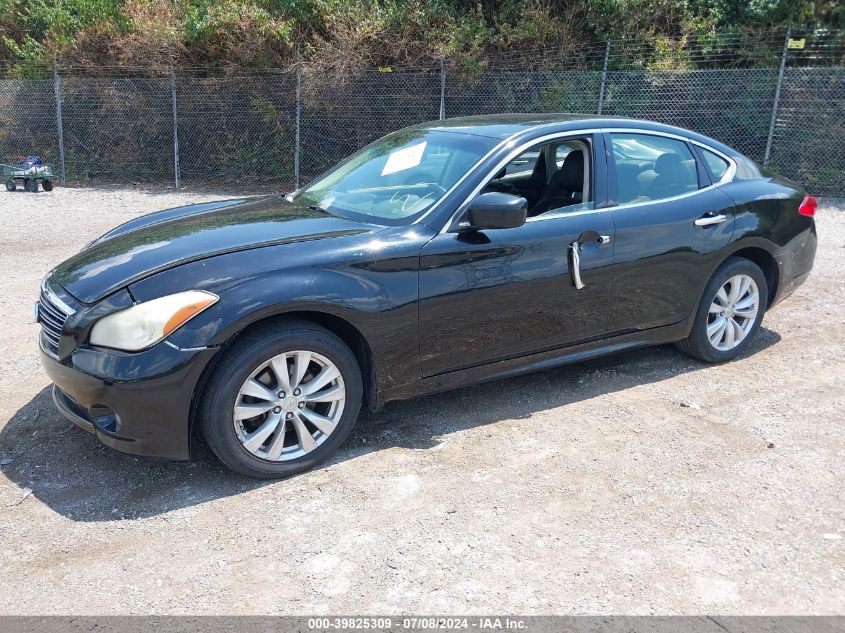 2011 Infiniti M37X VIN: JN1BY1AR2BM370420 Lot: 39825309