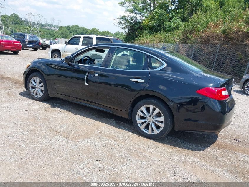 2011 Infiniti M37X VIN: JN1BY1AR2BM370420 Lot: 39825309