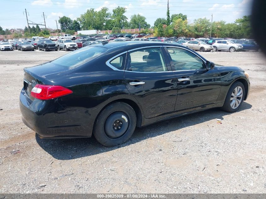 2011 Infiniti M37X VIN: JN1BY1AR2BM370420 Lot: 39825309