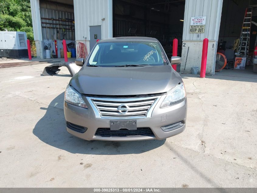 2015 Nissan Sentra Fe+ S/S/Sl/Sr/Sv VIN: 3N1AB7AP6FL650629 Lot: 39825313