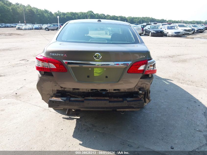 2015 Nissan Sentra Fe+ S/S/Sl/Sr/Sv VIN: 3N1AB7AP6FL650629 Lot: 39825313