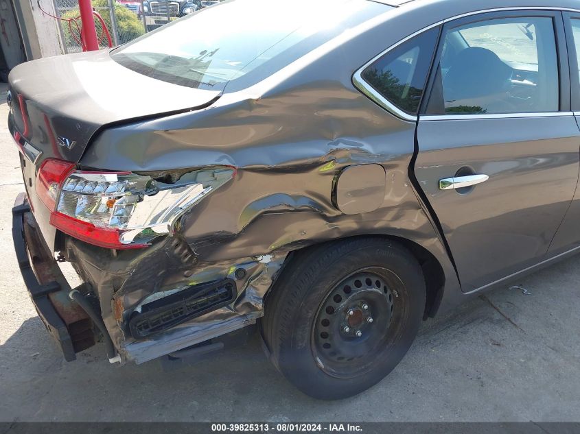 2015 Nissan Sentra Fe+ S/S/Sl/Sr/Sv VIN: 3N1AB7AP6FL650629 Lot: 39825313