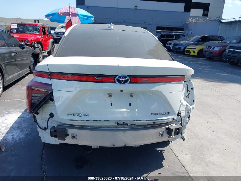 2018 Toyota Mirai VIN: JTDBVRBD1JA004391 Lot: 39825320