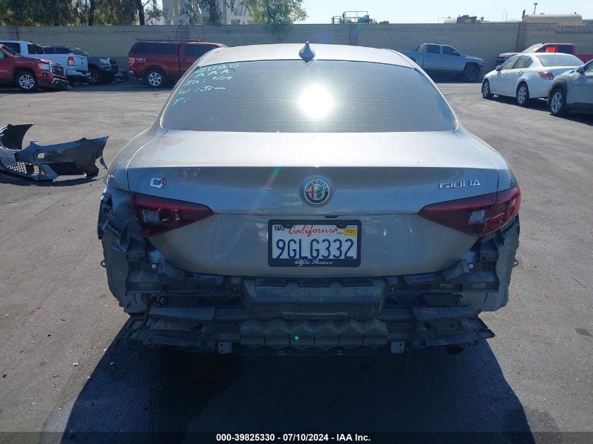 2017 Alfa Romeo Giulia Ti Awd VIN: ZARFAEEN4H7538394 Lot: 39825330