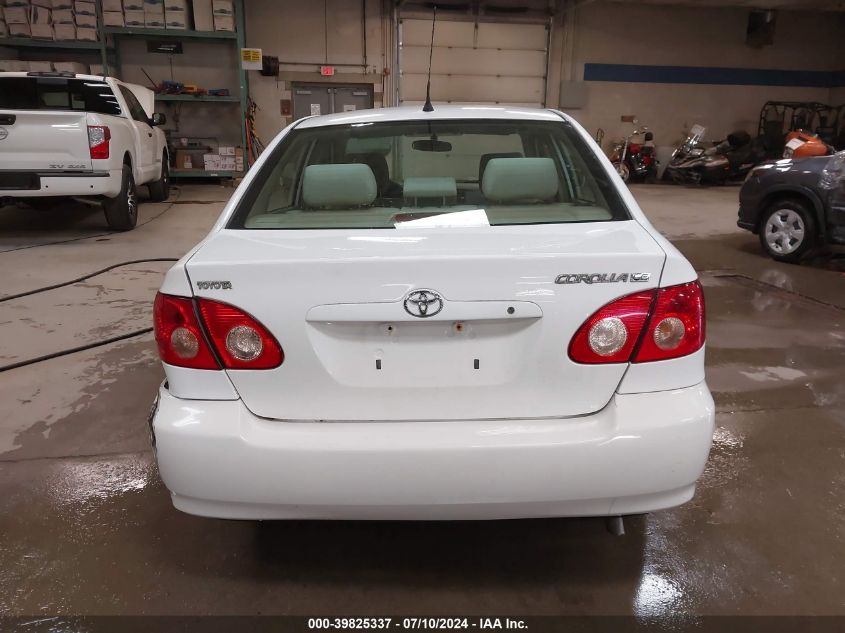 2007 Toyota Corolla Le VIN: 2T1BR32E67C828045 Lot: 39825337