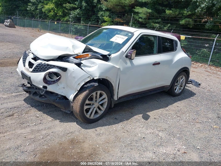 2015 Nissan Juke Sv VIN: JN8AF5MV0FT555029 Lot: 39825366