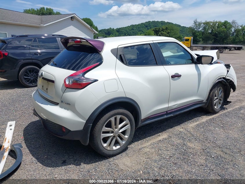 2015 Nissan Juke Sv VIN: JN8AF5MV0FT555029 Lot: 39825366