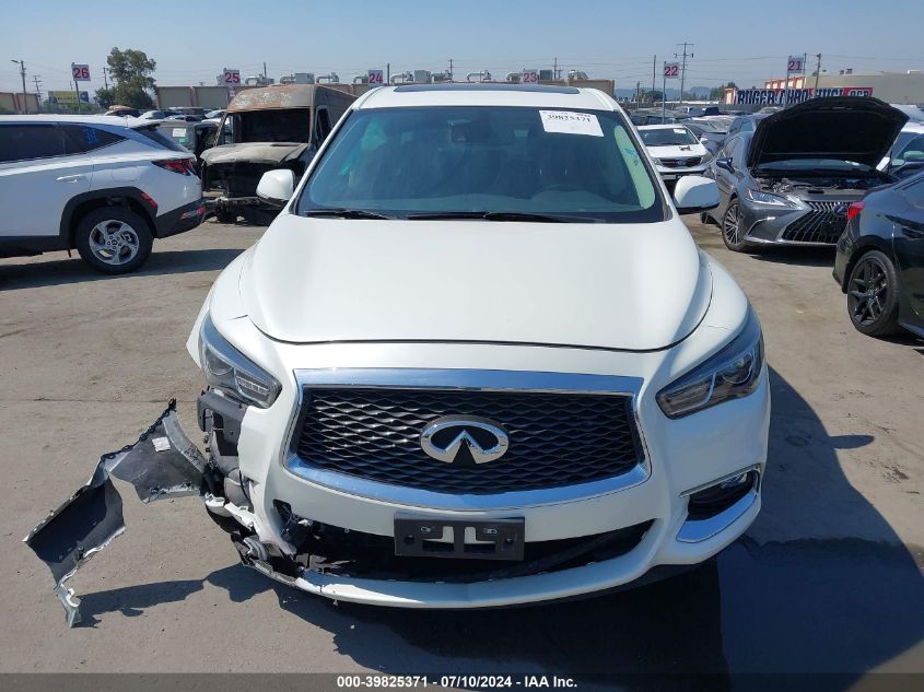 2019 Infiniti Qx60 Pure VIN: 5N1DL0MN8KC559601 Lot: 39825371