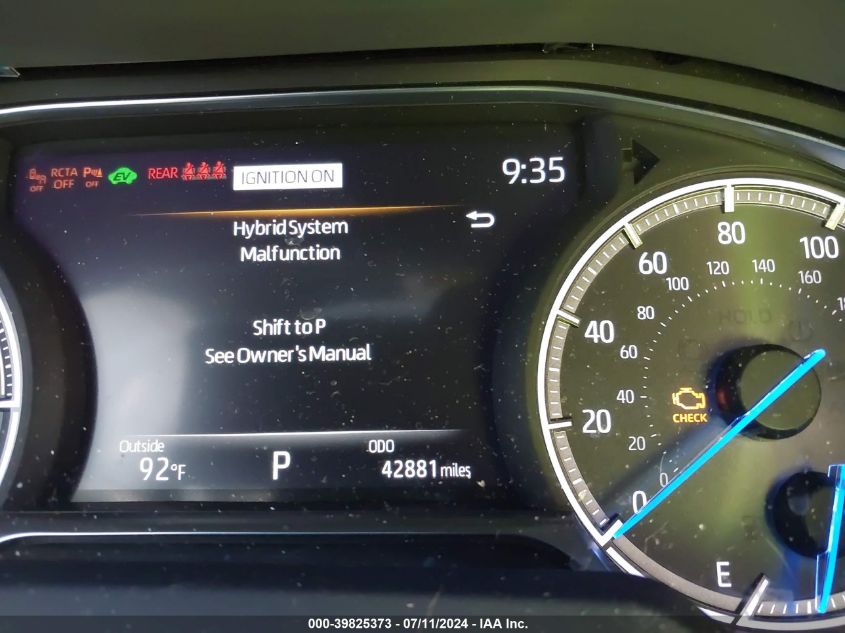 2021 Toyota Venza Xle VIN: JTEAAAAH0MJ022135 Lot: 39825373