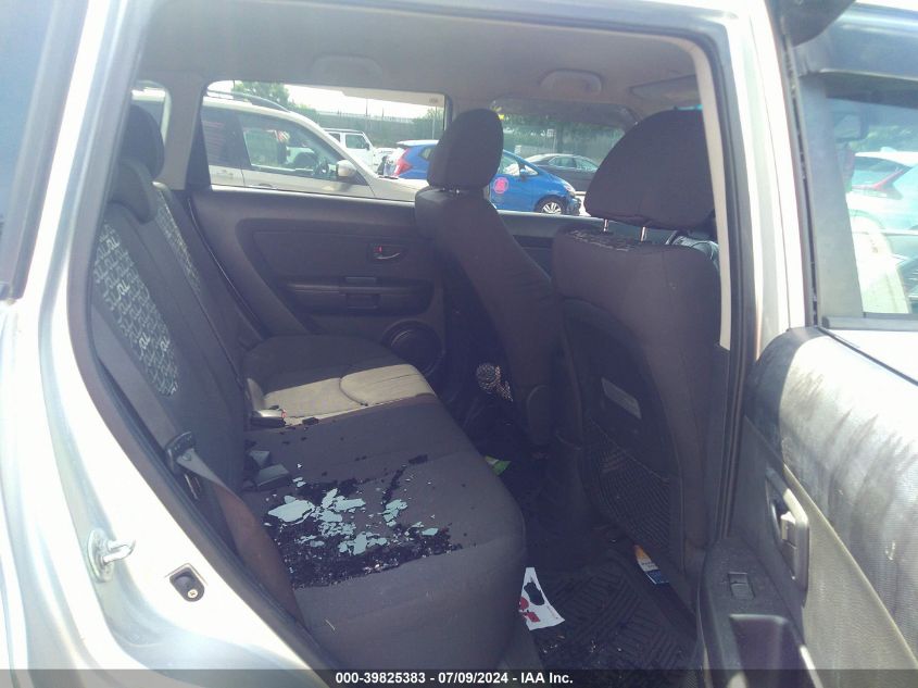 2011 Kia Soul + VIN: KNDJT2A27B7278623 Lot: 39825383