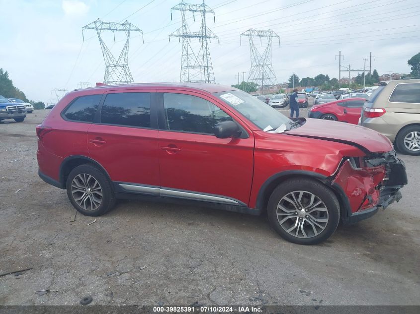 2018 Mitsubishi Outlander Es VIN: JA4AZ3A30JZ037111 Lot: 39825391