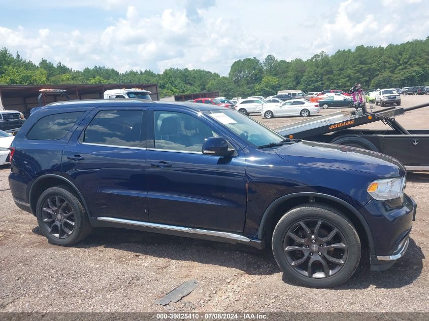 2016 Dodge Durango Limited VIN: 1C4RDJDG3GC394594 Lot: 39825410