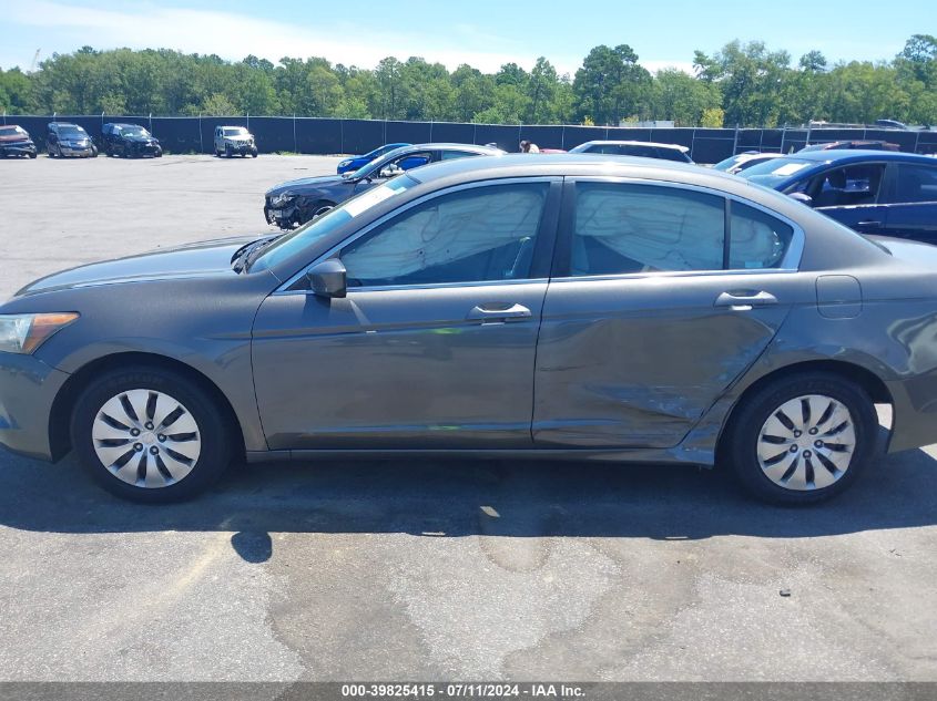 2010 Honda Accord 2.4 Lx VIN: 1HGCP2F34AA008802 Lot: 39825415