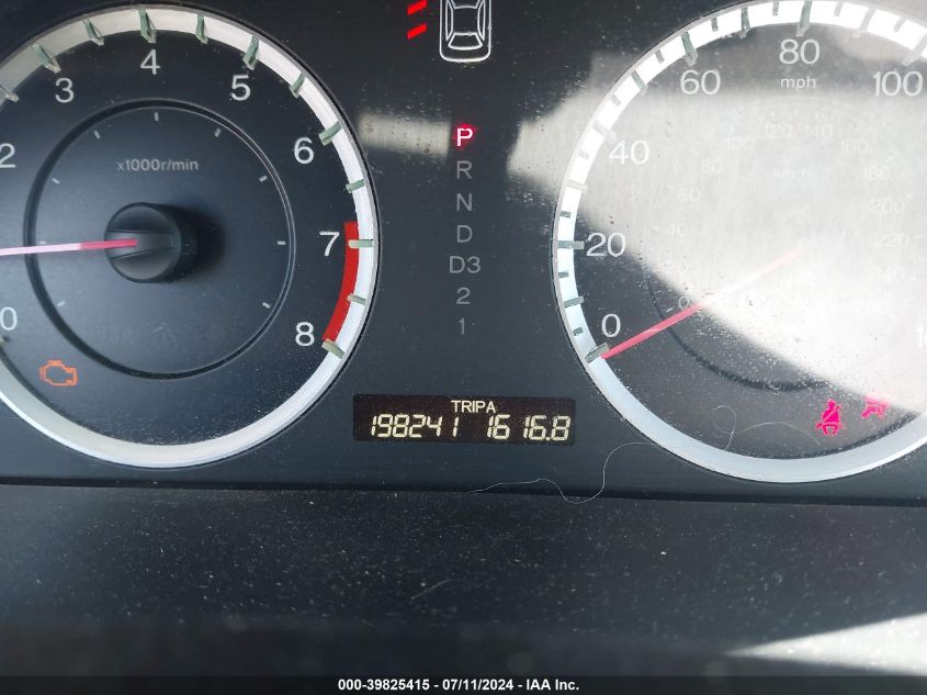 2010 Honda Accord 2.4 Lx VIN: 1HGCP2F34AA008802 Lot: 39825415