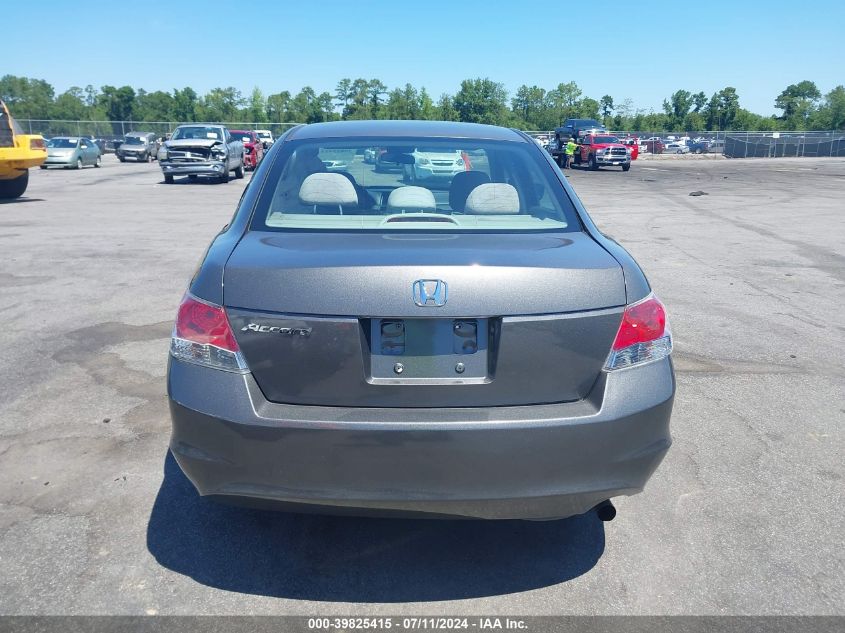 2010 Honda Accord 2.4 Lx VIN: 1HGCP2F34AA008802 Lot: 39825415
