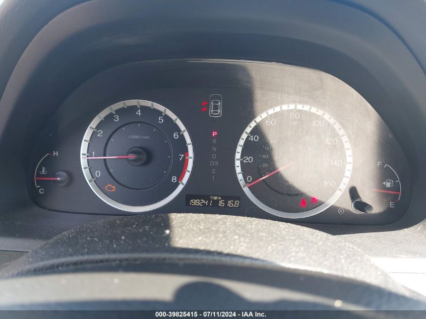 2010 Honda Accord 2.4 Lx VIN: 1HGCP2F34AA008802 Lot: 39825415