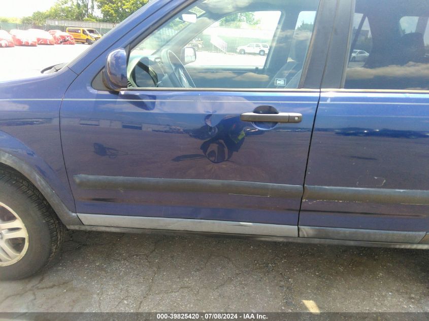 2003 Honda Cr-V Ex VIN: JHLRD77843C047859 Lot: 39825420