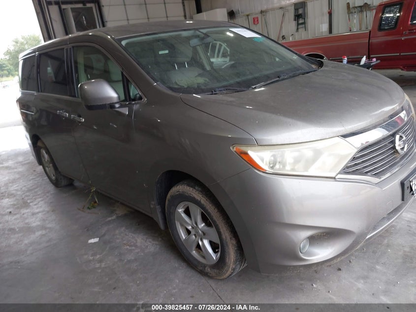 2013 Nissan Quest Sv VIN: JN8AE2KP7D9066241 Lot: 39825457