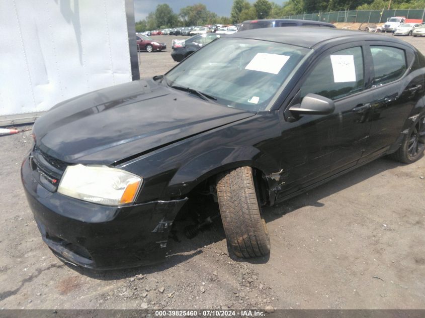 1C3CDZAB0EN175272 2014 Dodge Avenger Se