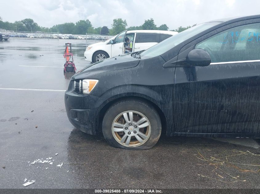 2012 Chevrolet Sonic 2Lt VIN: 1G1JC5SH4C4126542 Lot: 39825488