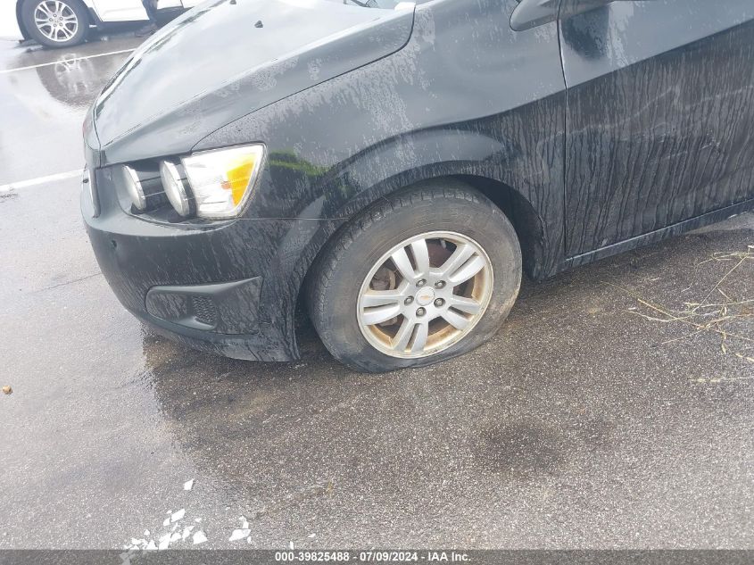 2012 Chevrolet Sonic 2Lt VIN: 1G1JC5SH4C4126542 Lot: 39825488