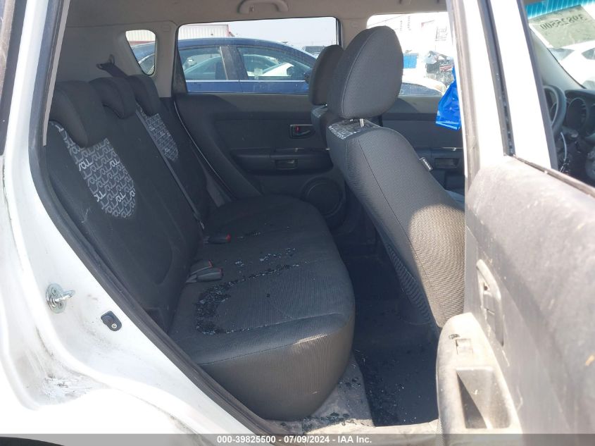 2010 Kia Soul +/!/Sport VIN: KNDJT2A22A7091692 Lot: 39825500