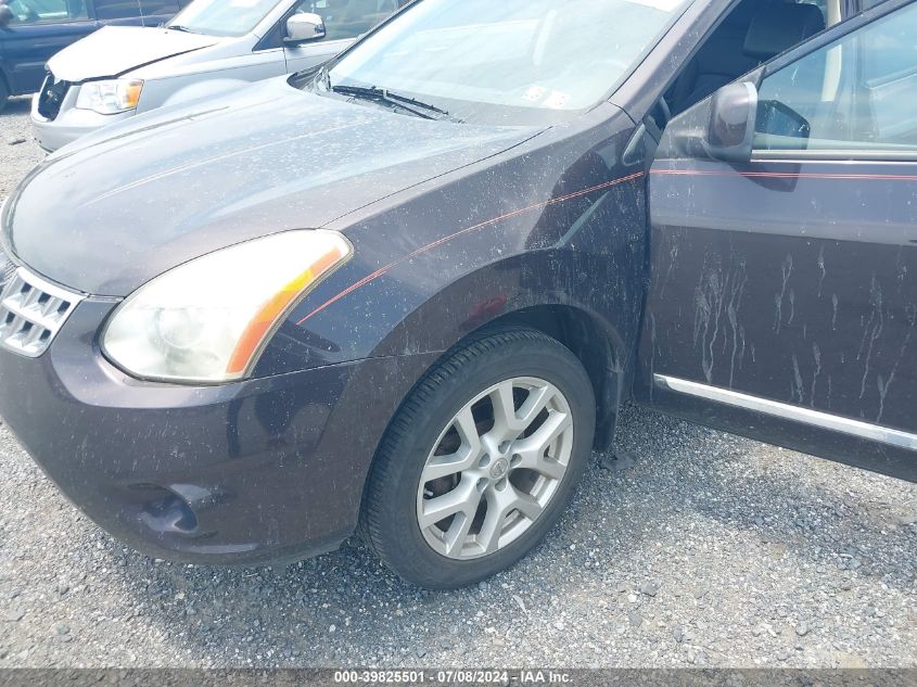 2011 Nissan Rogue Sv VIN: JN8AS5MVXBW287157 Lot: 39825501