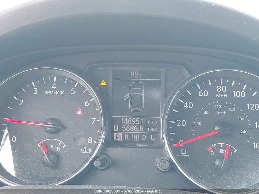 2011 Nissan Rogue Sv VIN: JN8AS5MVXBW287157 Lot: 39825501