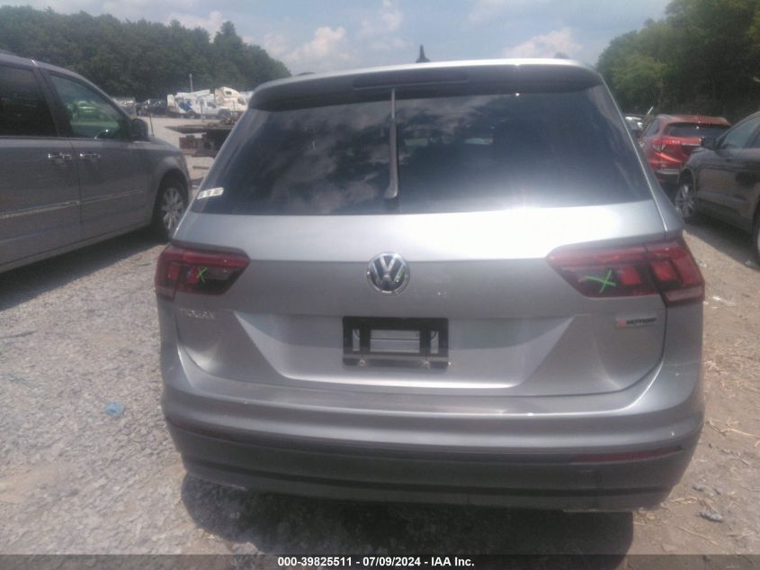 2020 Volkswagen Tiguan 2.0T S VIN: 3VV0B7AX6LM083287 Lot: 39825511