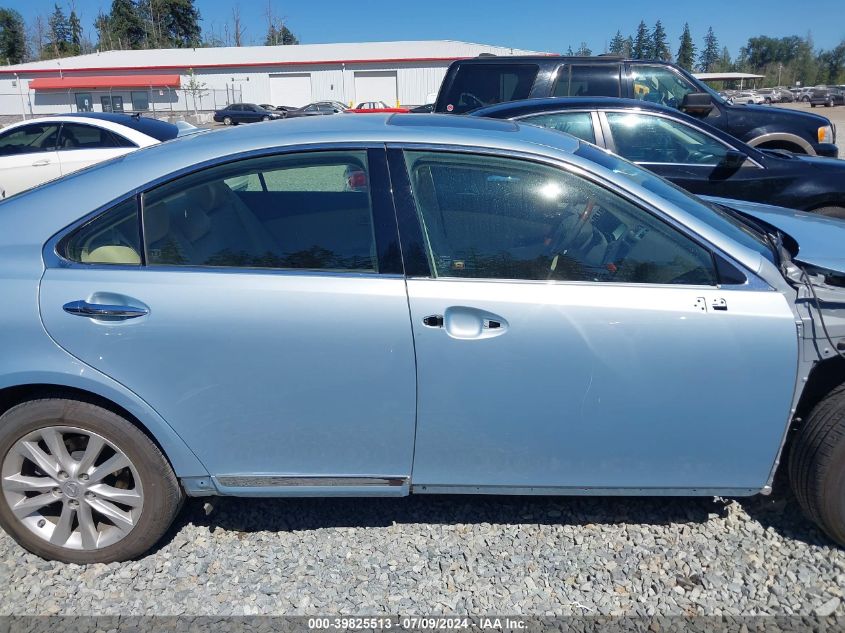 2011 Lexus Es 350 VIN: JTHBK1EG0B2457699 Lot: 39825513