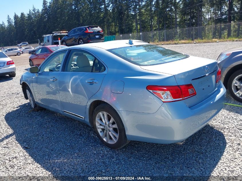 2011 Lexus Es 350 VIN: JTHBK1EG0B2457699 Lot: 39825513