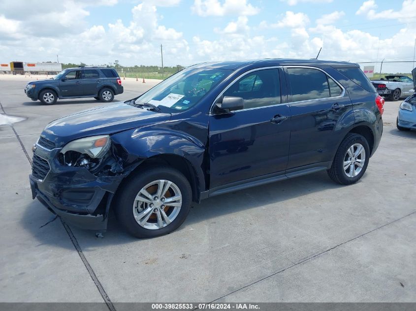 2016 CHEVROLET EQUINOX LS - 2GNALBEK1G1135415