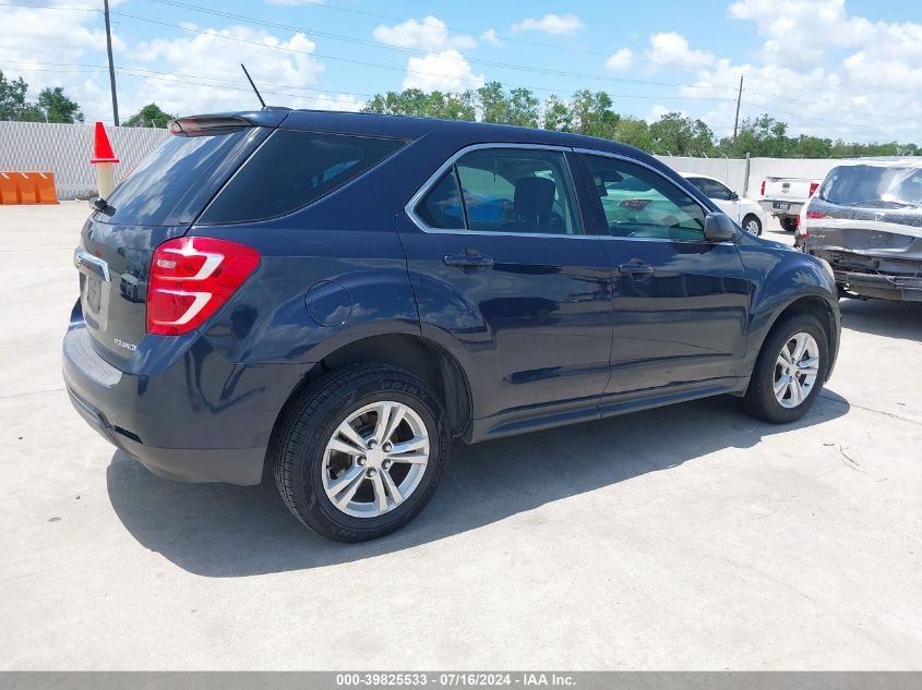 2016 CHEVROLET EQUINOX LS - 2GNALBEK1G1135415