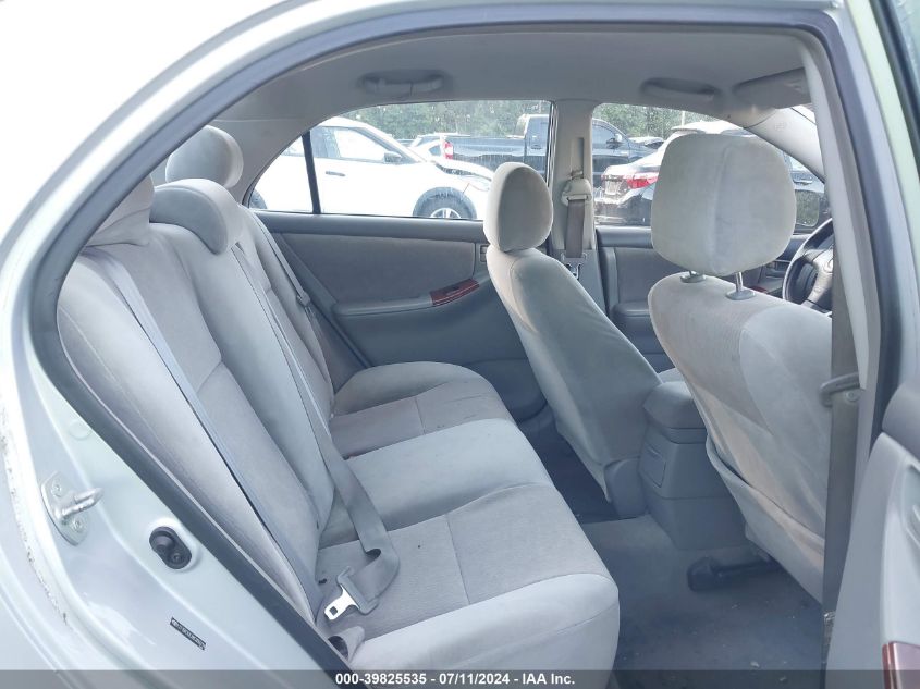 2008 Toyota Corolla Le VIN: 2T1BR30EX8C898314 Lot: 39825535