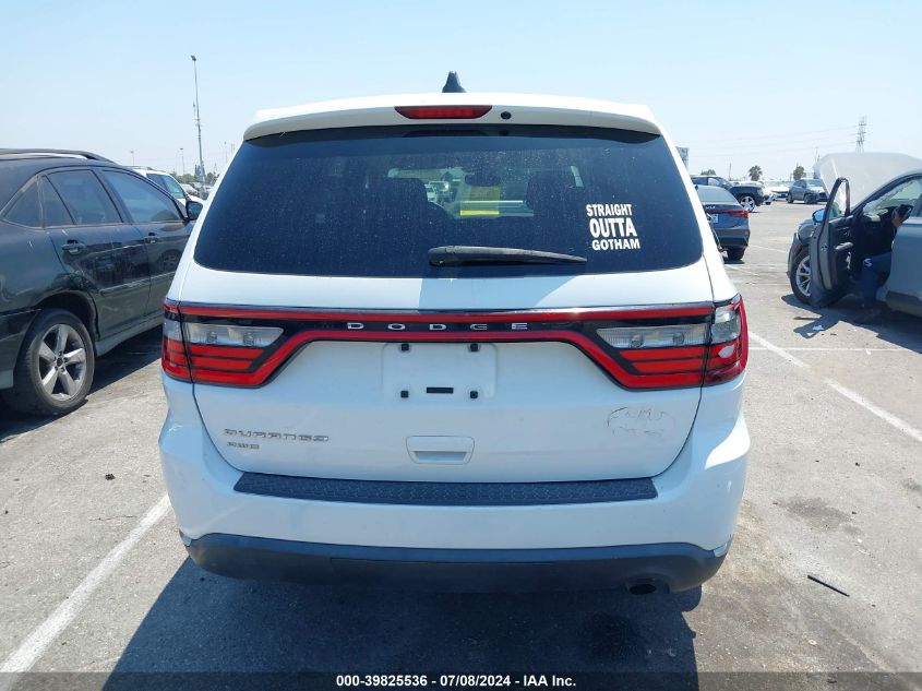 2017 Dodge Durango Sxt Awd VIN: 1C4RDJAG1HC929038 Lot: 39825536