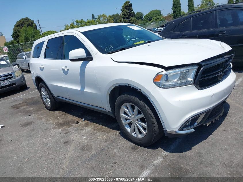 2017 Dodge Durango Sxt Awd VIN: 1C4RDJAG1HC929038 Lot: 39825536