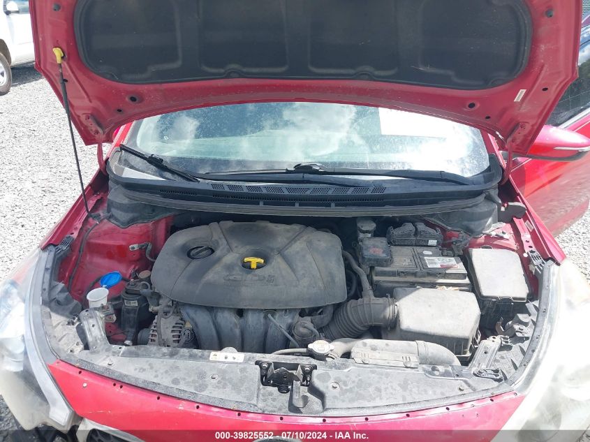 2014 Kia Forte Ex VIN: KNAFZ4A80E5161516 Lot: 39825552