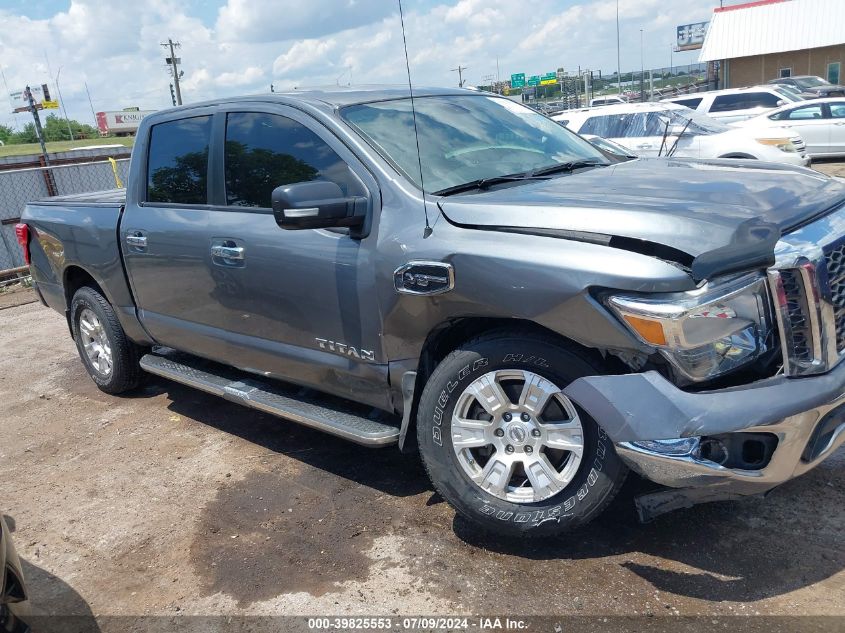 2017 Nissan Titan Sv VIN: 1N6AA1E60HN563467 Lot: 39825553